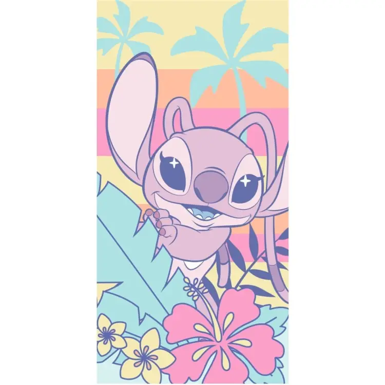 LILO & STITCH - Anioł - Ręcznik plażowy 70x140cm