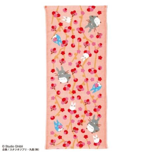 MY NEIGHBOR TOTORO - Kwiat Śliwy - Ręcznik Imabari 34x80cm