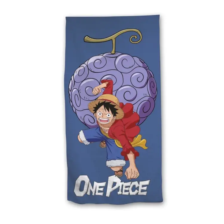 ONE PIECE - Luffy i Gomu Gomu no Mi - Ręcznik plażowy 70x140cm