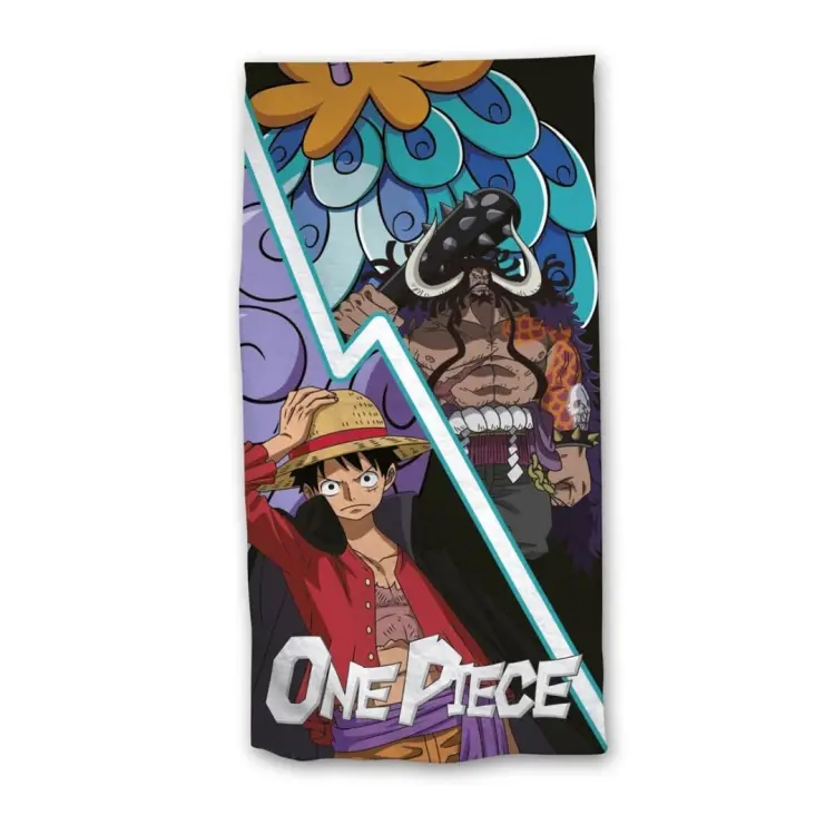 ONE PIECE - Luffy i Kaido - Ręcznik plażowy 70x140cm