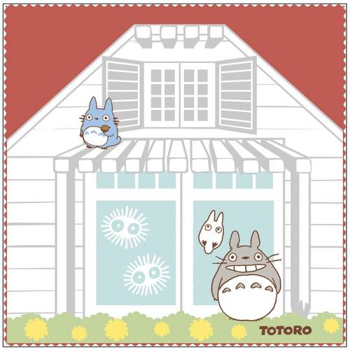 MY NEIGHBOR TOTORO - Satsuki & Mei home - Mini ręcznik 25x25cm