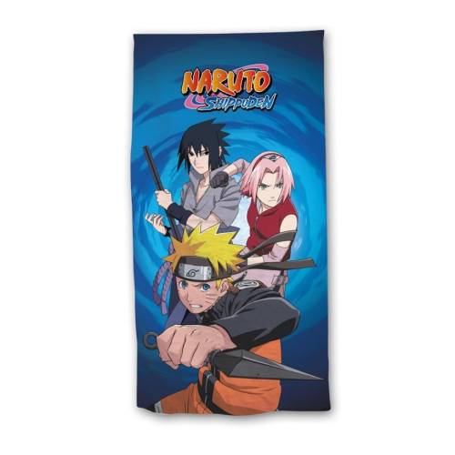 NARUTO SHIPPUDEN - Naruto, Sakura, Sasuke - Ręcznik plażowy 70x140cm