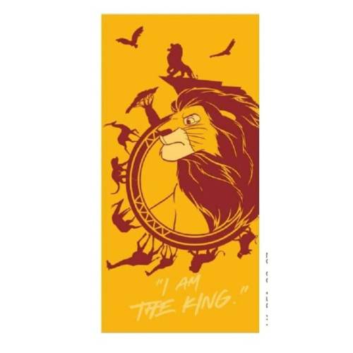 THE LION KING - I am the King - Ręcznik plażowy 70x140cm