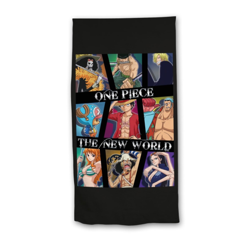 ONE PIECE - The New World - Ręcznik plażowy 100% poliester - 70x140cm
