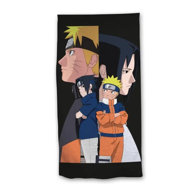 NARUTO - Naruto & Sasuke - Ręcznik plażowy 70x140cm
