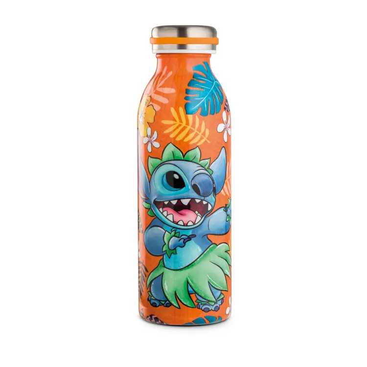 STITCH - Butelka ze stali nierdzewnej 17oz - pomarańczowa