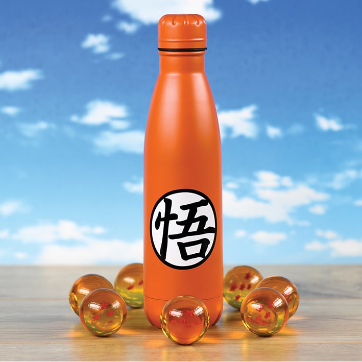 DRAGON BALL Z - Goku Kanji - Metalowa butelka 550ml