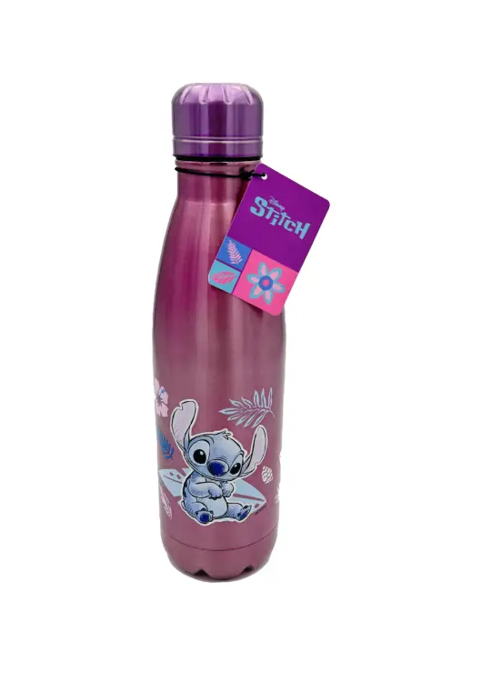 STITCH - Watercolor Metalic Pink - Butelka ze stali nierdzewnej 26oz