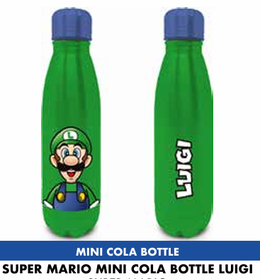 SUPER MARIO - Luigi - Mini butelka coli - 19 uncji