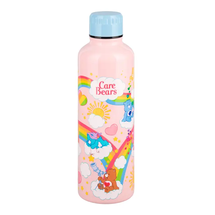 CARE BEARS - Metalowa butelka na wodę 500ml