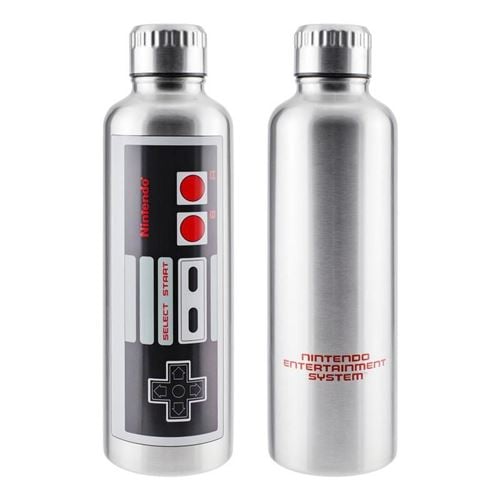 NINTENDO - NES - Metalowa butelka na wodę 500ml