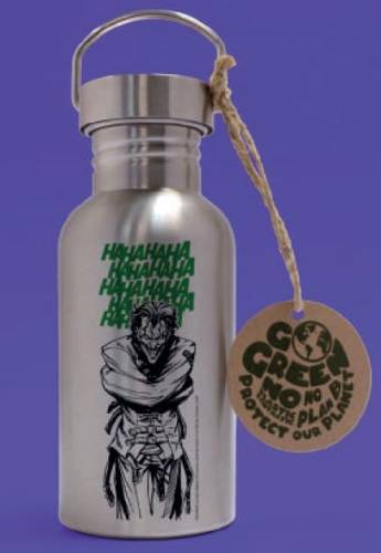 DC COMICS - Joker Laughs - Aluminiowa butelka na napoje 500ml