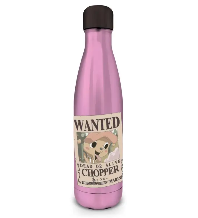 ONE PIECE - Chopper Wanted - Metalowa butelka - 19 uncji