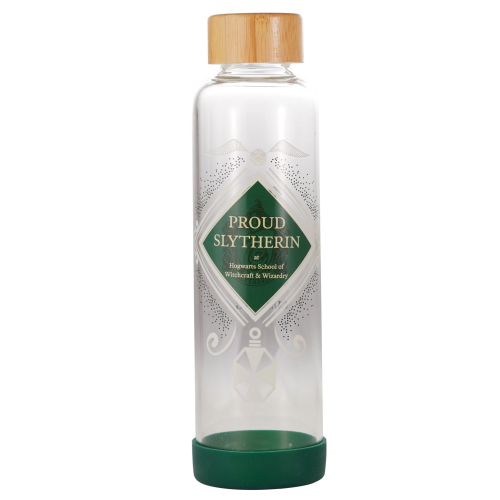 HARRY POTTER - Dumny Slytherin - Szklana butelka wody 500ml