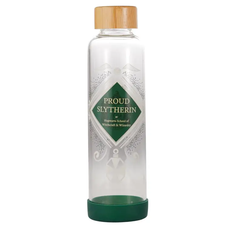HARRY POTTER - Dumny Slytherin - Szklana butelka wody 500ml