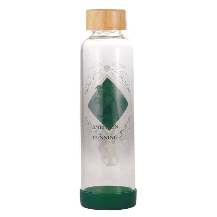 HARRY POTTER - Dumny Slytherin - Szklana butelka wody 500ml