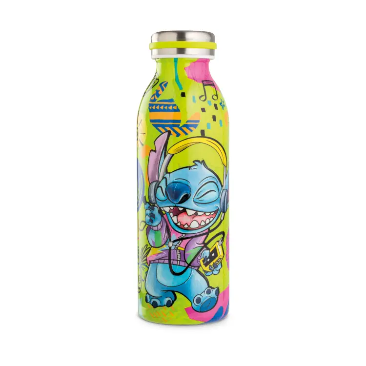 STITCH - Butelka ze stali nierdzewnej 17oz - zielona