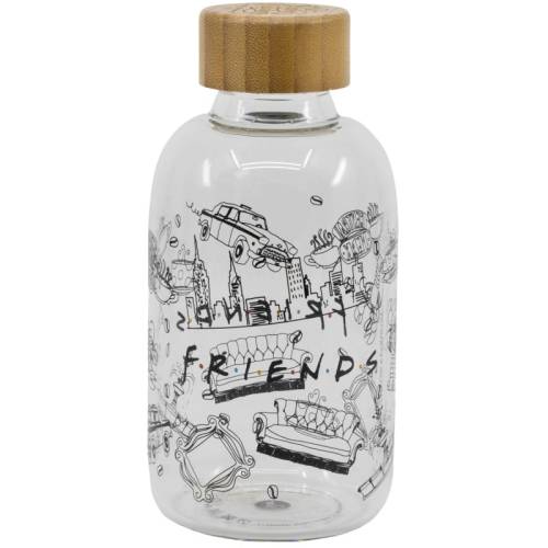 FRIENDS - Szklana butelka - Mały rozmiar 620 ml