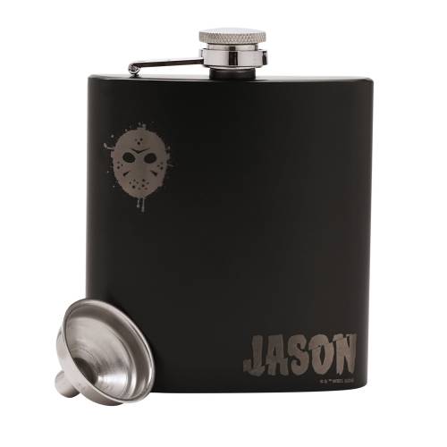 FRIDAY 13th - Jason & Mask - kolba biodrowa 6oz + lejek