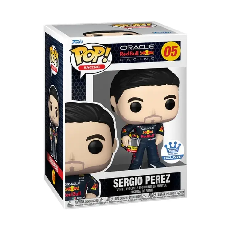 Funko POP - F1 - SERGIO PEREZ (WITH HELMET) - Oracle Red bull racing
