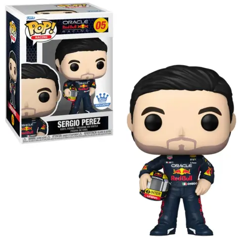 Funko POP - F1 - SERGIO PEREZ (WITH HELMET) - Oracle Red bull racing
