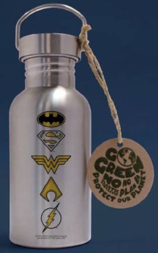 DC COMICS - Logos - Aluminiowa butelka na napoje 500ml