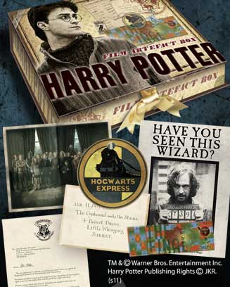 HARRY POTTER - Pudełka na artefakty filmowe - Harry Potter