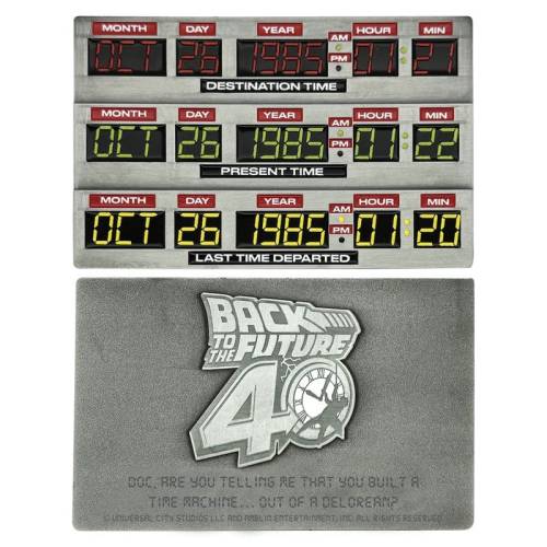 Fanattik Back to the Future - Time Circuits - Limitowana edycja sztabek