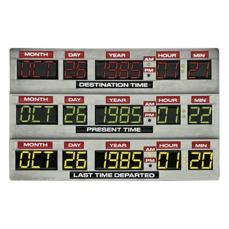 Fanattik Back to the Future - Time Circuits - Limitowana edycja sztabek