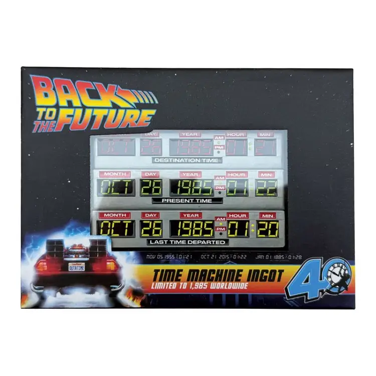Fanattik Back to the Future - Time Circuits - Limitowana edycja sztabek