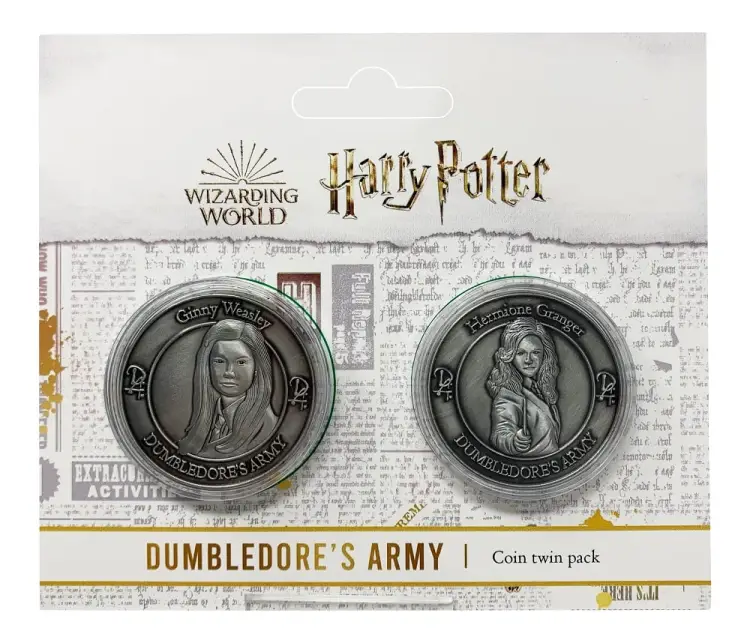 HARRY POTTER - Hermiona i Ginny - Zestaw 2 monet