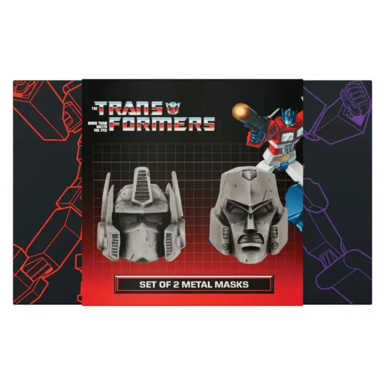 TRANSFORMERS - Zestaw 2 replik kasków z limitowanej edycji