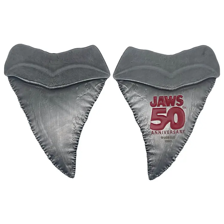 JAWS 50TH ANNIVERSARY - Ząb rekina - medalion z limitowanej edycji