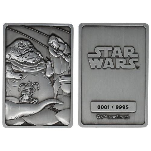 STAR WARS - Jabbah the Hut - Metalowa sztabka kolekcjonerska