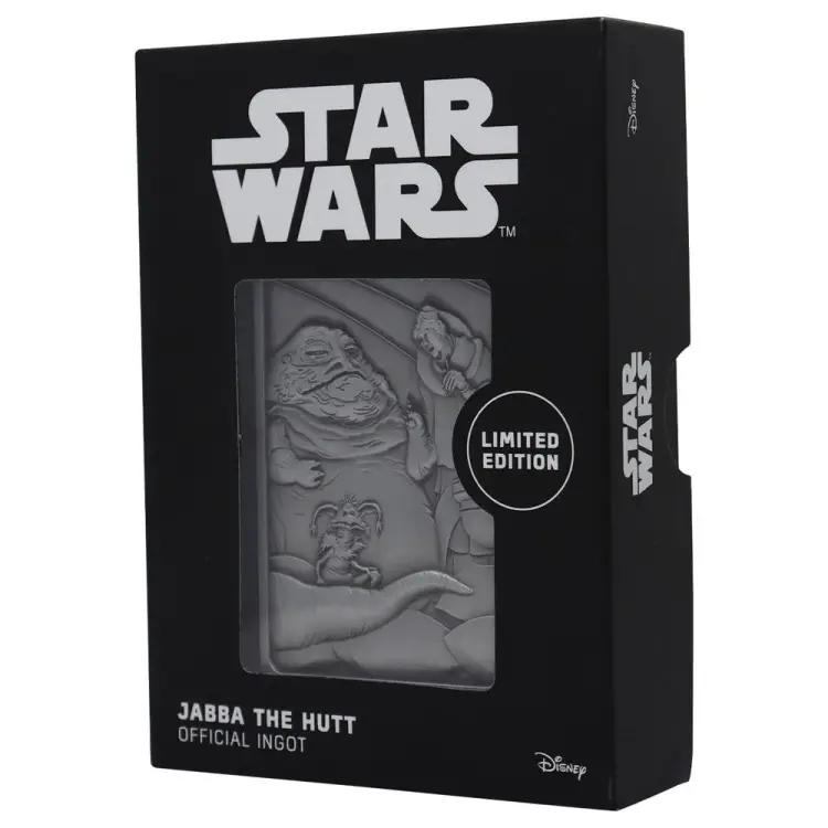 STAR WARS - Jabbah the Hut - Metalowa sztabka kolekcjonerska