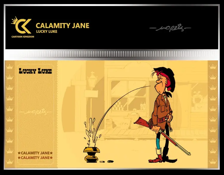 LUCKY LUKE - Calamity Jane - Złoty bilet