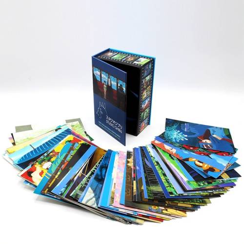 Benelic Studio Ghibli - Zestaw 100 Pocztówek Kolekcjonerskich