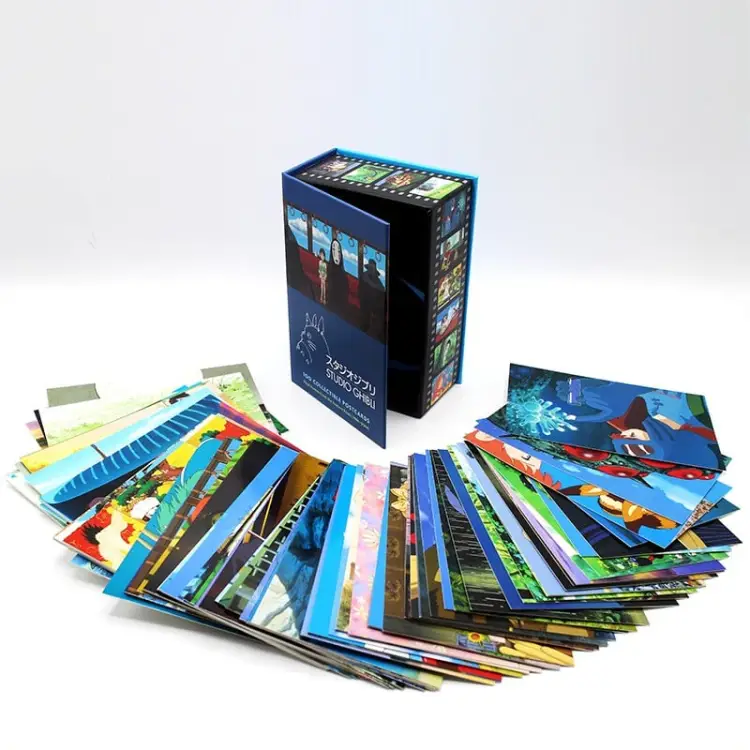 Benelic Studio Ghibli - Zestaw 100 Pocztówek Kolekcjonerskich