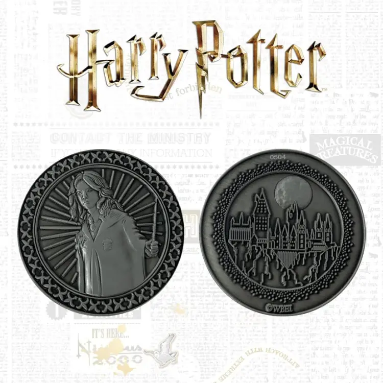 HARRY POTTER - Hermiona - moneta z limitowanej edycji kolekcjonerskiej