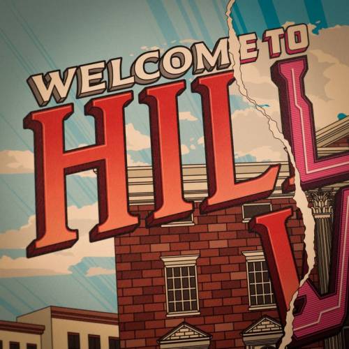 BACK TO THE FUTURE - Hill Valley - Art Print - Edycja limitowana