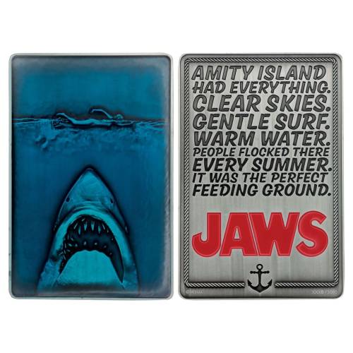 JAWS 50TH ANNIVIVERSARY - Plakat - Limitowana edycja sztabek