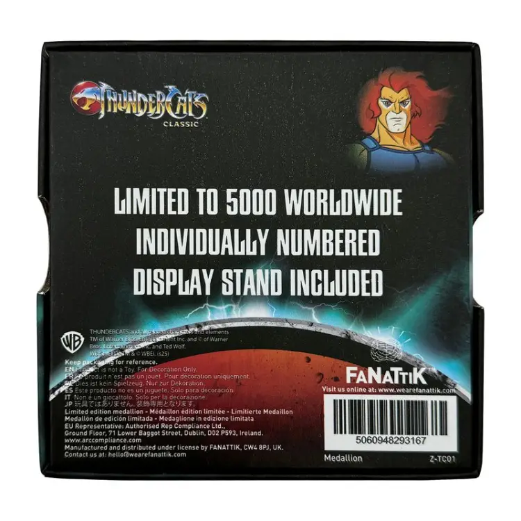 Fanattik Thundercats - Logo - Medalion z Limitowanej Edycji