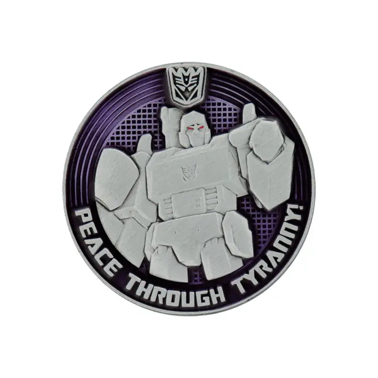 TRANSFORMERS G1 - Autoboty kontra Decepticony - moneta z limitowanej edycji