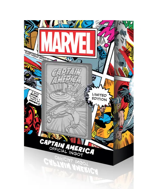 MARVEL - Kapitan Ameryka - Kolekcjoner kart metalowych
