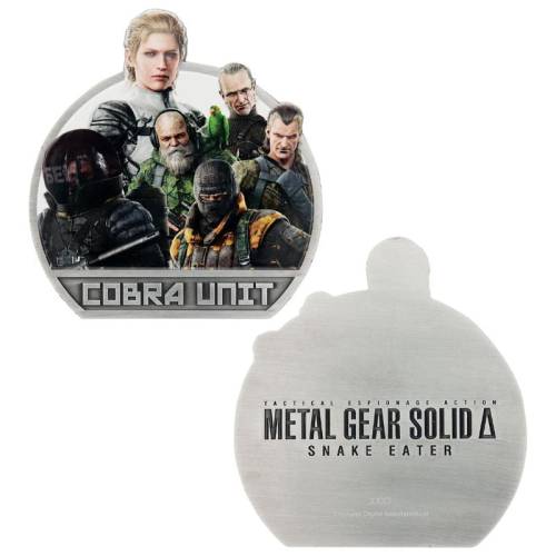 METAL GEAR SOLID DELTA - Cobra Unit - Edycja limitowana Medaillon
