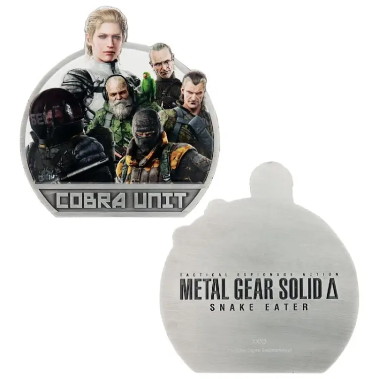 METAL GEAR SOLID DELTA - Cobra Unit - Edycja limitowana Medaillon