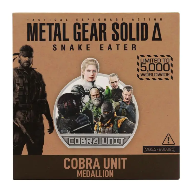 METAL GEAR SOLID DELTA - Cobra Unit - Edycja limitowana Medaillon