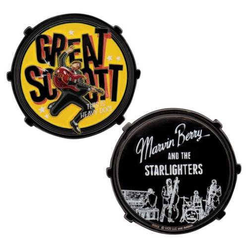 BACK TO THE FUTURE - Marvin & Starlighters - moneta z limitowanej edycji