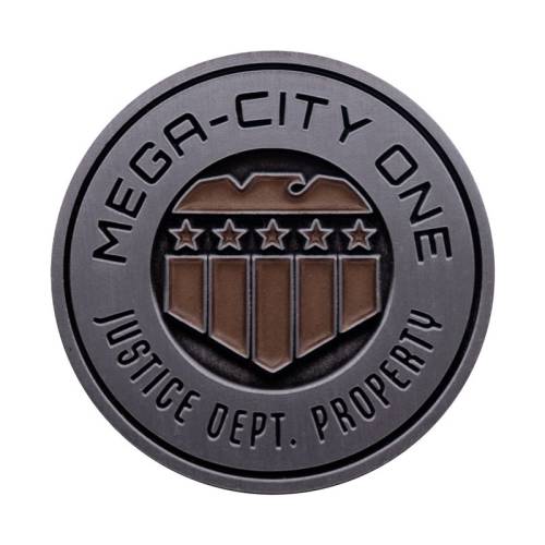 2000AD JUDGE DREDD - Mega-City One - Moneta z limitowanej edycji