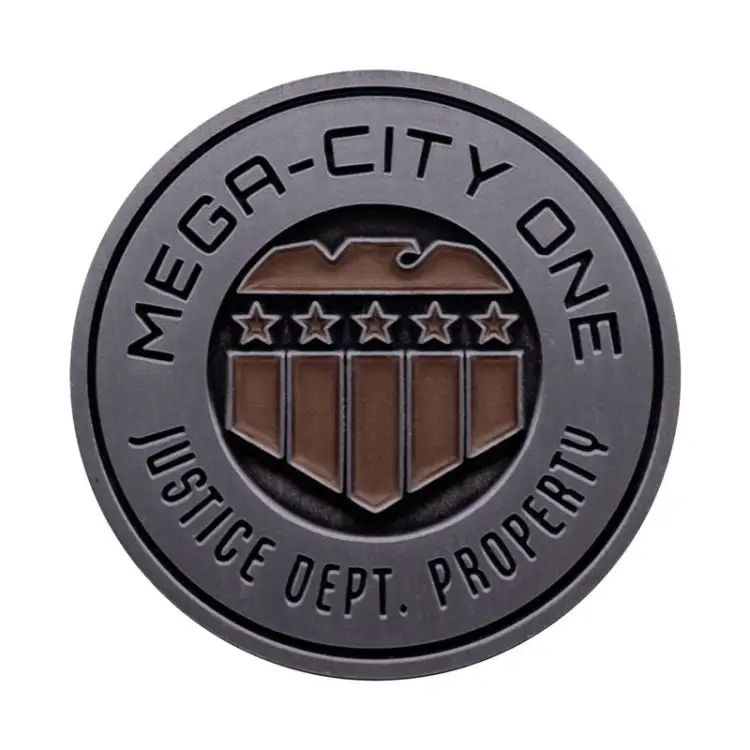 2000AD JUDGE DREDD - Mega-City One - Moneta z limitowanej edycji
